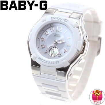 【1日0時〜♪最大3万円OFFクーポン＆店内ポイント最大43倍！1日23時59分まで】BABY-G カシオ ベビーG 電波 ソーラー 時計 レディース 腕時計 電波時計 ホワイト 白 BGA-1100-7BJF