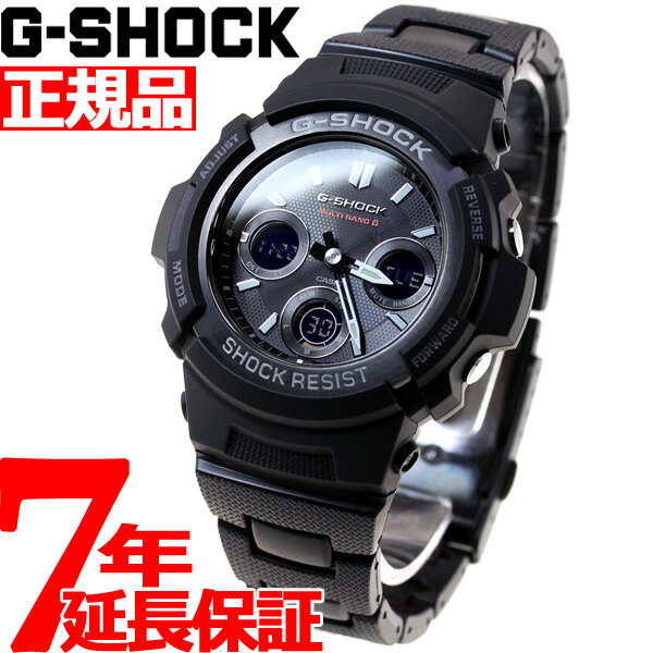 G-SHOCK 電波 ソーラー 電波時計 ブラ