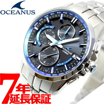 本日限定！ポイント最大27倍！20日23時59分まで！カシオ オシアナス マンタ CASIO OCEANUS Manta 電波 ソーラー 電波時計 腕時計 メンズ クロノグラフ アナログ タフソーラー OCW-S3000-1AJF