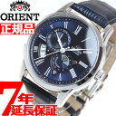 【店内ポイント最大43倍！4月28日！】オリエント ORIENT クラシック CLASSIC 腕時計 メンズ 自動巻き オートマチック メカニカル サン＆ムーン RN-AK0004L