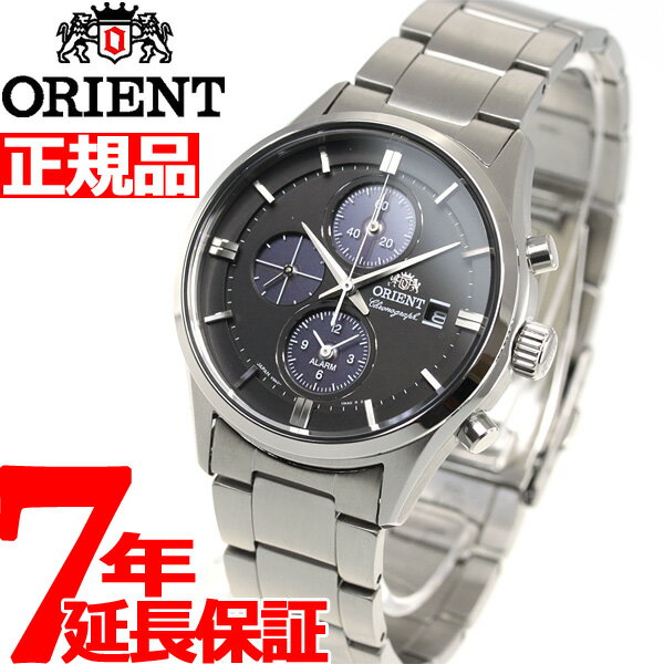 オリエント 腕時計（メンズ） 【店内ポイント最大39倍！5月30日！】オリエント 腕時計 メンズ ソーラー ORIENT コンテンポラリー CONTEMPORARY クロノグラフ RN-TY0002B