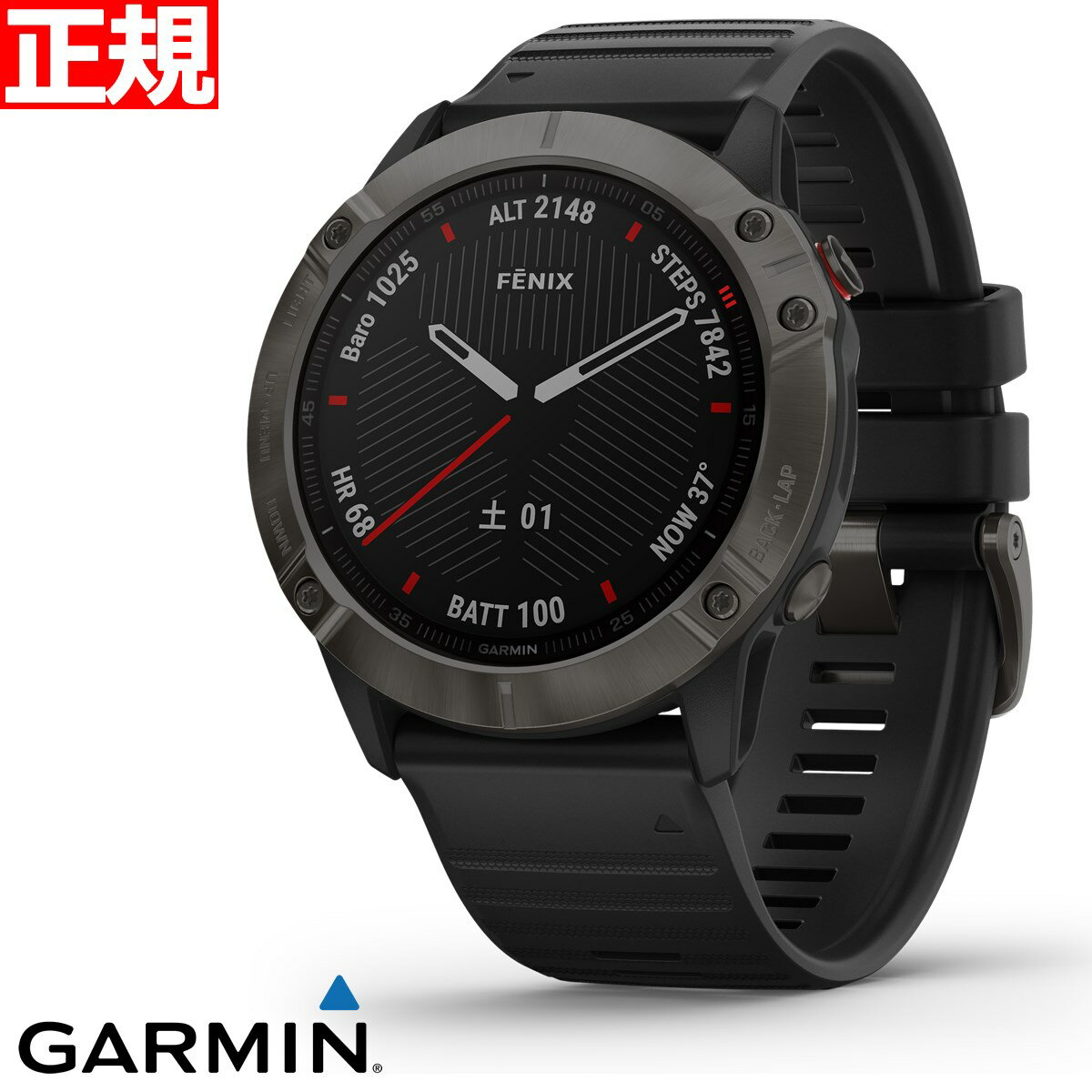 【24回分割手数料無料！】ガーミン GARMIN fenix 6X DLC フェニックス 6X マル ...