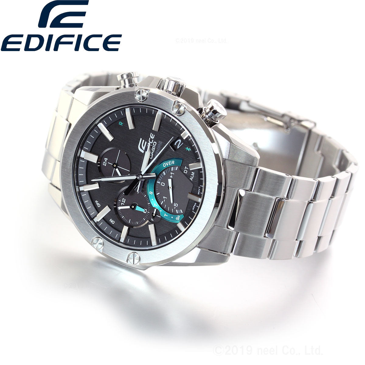 【今だけ！2000円OFFクーポン＆店内ポイント最大55倍！26日1時59分まで】カシオ エディフィス CASIO EDIFICE 電波 ソーラー 電波時計 腕時計 メンズ タフソーラー クロノグラフ Slim Line EQB-1000YD-1AJF