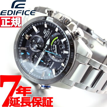 【今だけ！2000円OFFクーポン＆店内ポイント最大55倍！26日1時59分まで】カシオ エディフィス CASIO EDIFICE Bluetooth ブルートゥース 対応 ソーラー 腕時計 メンズ TIME TRAVELLER タフソーラー EQB-501XDB-1AJF