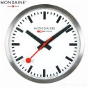 店内ポイント最大43倍 4月28日 MONDAINE モンディーン ウォールクロック Wall Clock A990.CLOCK.16SBB