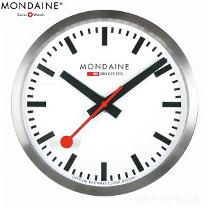 【店内ポイント最大43倍！本日限定！】MONDAINE モンディーン ウォールクロック Wall Clock A990.CLOCK.16SBB