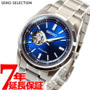 【店内ポイント最大42倍！4月30日！】セイコー セレクション SEIKO SELECTION メカニカル 自動巻き 腕時計 メンズ セミスケルトン SCVE051