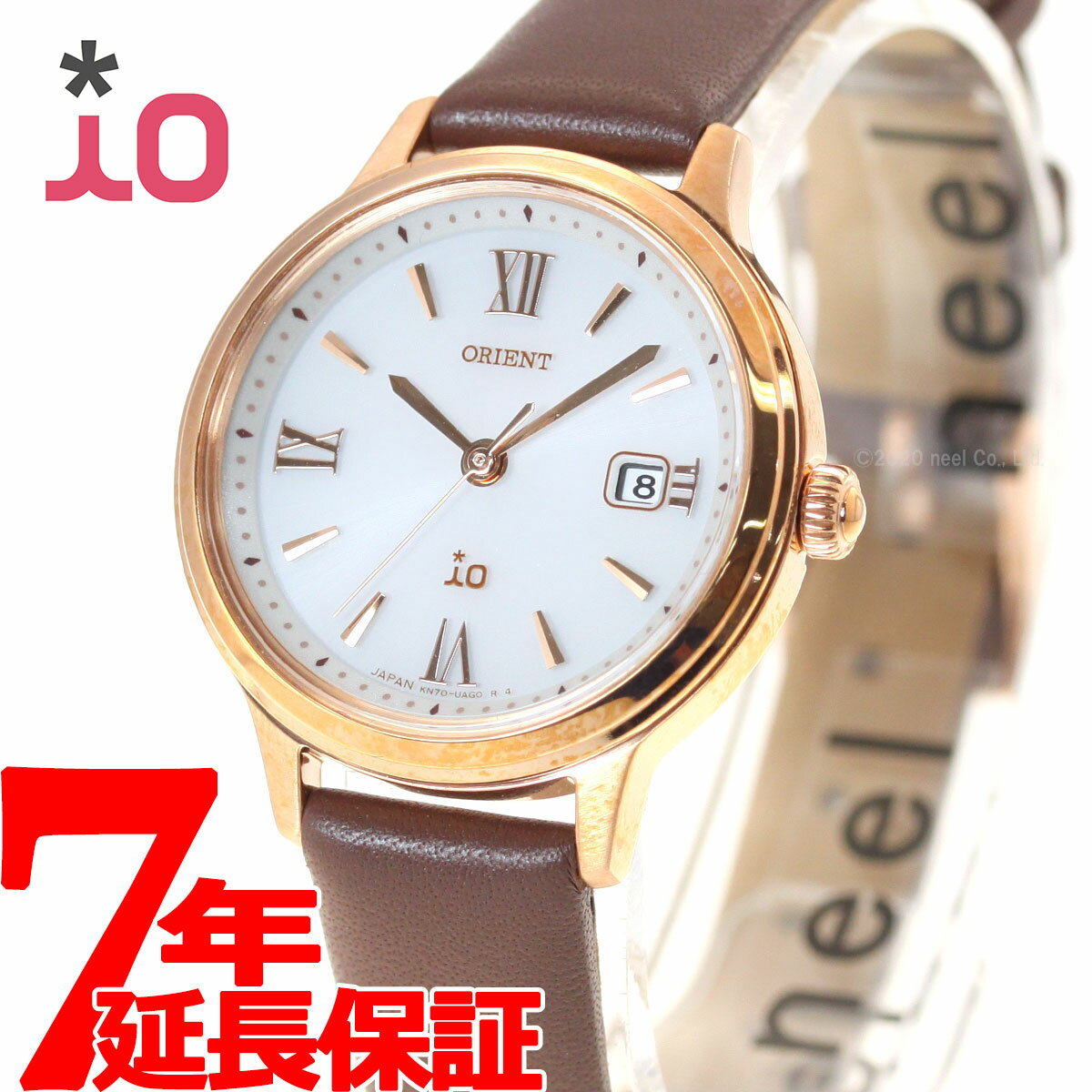 ユー・クラシカルエレガンス オリエント イオ ORIENT iO ソーラー 腕時計 レディース ナチュラル＆プレーン NATURAL＆PLAIN RN-WG0410S