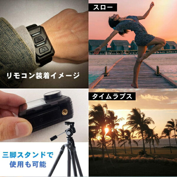 �ݥ����ᥢ��������32GB microSD �դ��۹������������� 30m�ɿ� Action camera �ݥ����� ��������󥫥�� ����4K����Ͽ�� 6�����㥤�� ��֥����� �ɿ� �岼ȿž �ɿ� wifi ���ޥ� ���ܸ�������ڹ������������� �¿������ܸ쥫�����ޡ���EC-APC01B