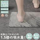 【レビュー特典あり】 【 吸水量が珪藻土バスマットの1.5倍 】[ 溶岩石 バスマット ソフトタイプM ( 厚さ0.4cm / 厚さ1.0cm ) ] LavaLife ハードタイプ 吸水 速乾 防カビ 消臭 柔らか ノンアスベスト アスベスト不使用 検査済 小川産業