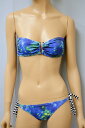 HURLEY WOMEN'S (n[[) BIKINI rLj COSMIC BANDEAU fB[X  T[tB SURFING