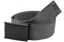 VANS バンズ ヴァンズ DEPPSTER II WEB BELT ベルト GIベルト ガチャベルト CHARCOAL HEATHER SKATEBOARDING スケートボード SURFING サーフィン