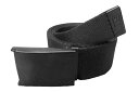 VANS バンズ ヴァンズ DEPPSTER II WEB BELT ベルト GIベルト ガチャベルト BLACK SKATEBOARDING スケートボード SURFING サーフィン