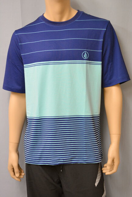 【セール】【2015春夏モデル】 VOLCOM (ボルコム) SUB STRIPE S/S SURF TEE 半袖 サーフィン用Tシャツ ラッシュガード サーフィン SURFING