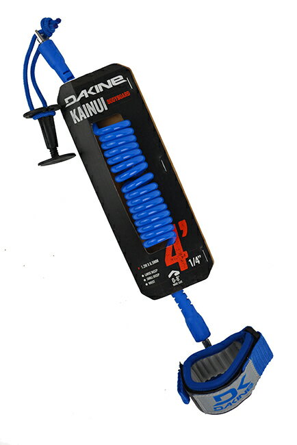 DAKINE ダカイン BODYBOARD LEASH リーシュ COILED WRIST BLUE ボディボード