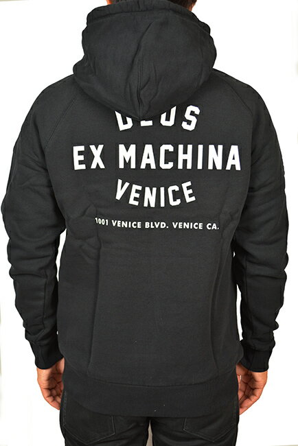 DEUS EX MACHINA デウスエクスマキナ デウス VENICE ADDRESS HOODIE PARKA スウェット パーカー サーフィン SURFING バイク BIKE MORTORCYCLE