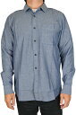 VOLCOM ボルコム DATE KNIGHT LS CHAMBRAY SHIRTS シャツ 長袖 シャンブレーシャツ サーフィン SURFING スケートボード SKATEBOARDING