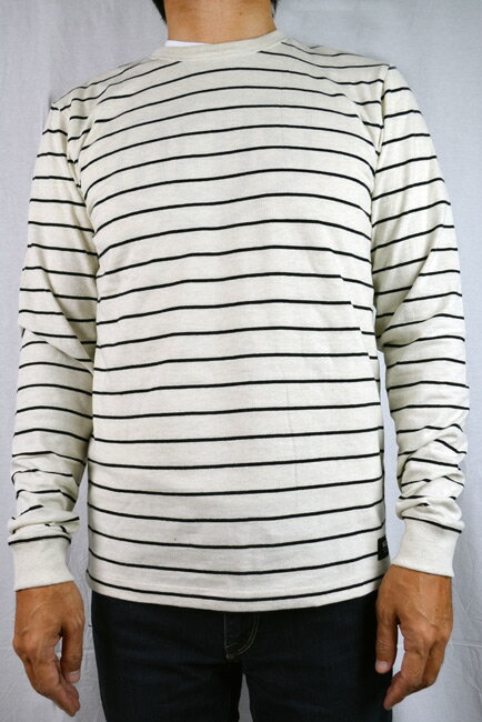 VANS バンズ ヴァンズ MILTON STRIPE L/S TEE 長袖 ボーダー Tシャツ SKATEBOARDING スケートボード SURFING サーフィン