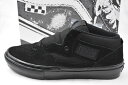 VANS バンズ ヴァンズ SKATE HALF CAB US LIMITED EDITION US限定 スケート ハーフキャブ スニーカー BLACK/BLACK スケートボード SKATEBOARDING サーフィン SURFING