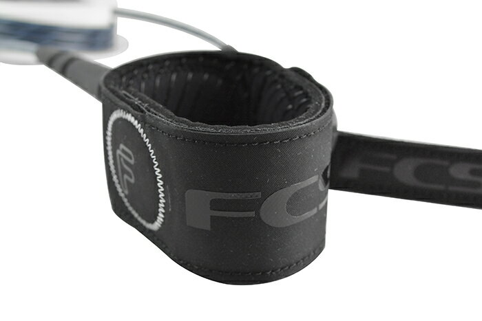 FCS エフシーエス FREEDOM HELIX LEASH - ALL ROUND 6 (SHORT用) フリーダム ヘリックス リーシュ SMOKE/WHITE サーフィン SURFING