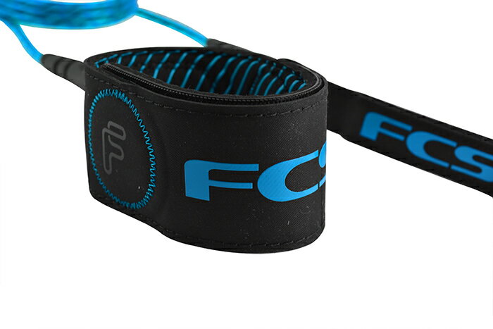 FCS エフシーエス FREEDOM HELIX LEASH - LONGBOARD 9 ANKLE (足首用) フリーダム ヘリックス リーシュ BLUE/BLACK サーフィン SURFING