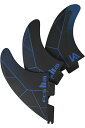 FCS エフシーエス FCS2 FIN フィン KA PC TRI SET S, M, L BLACK/BLUE KOLOHE ANDINO コロヘ・アンディーノ サーフィン SURFING