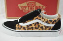 VANS WOMEN 039 S バンズ ヴァンズ OLD SKOOL US LIMITED EDITION US限定 オールドスクール スニーカー レディース (LEOPARD) BLACK/TRUE WHITE レオパード スケートボード SKATEBOARDING サーフィン SURFING