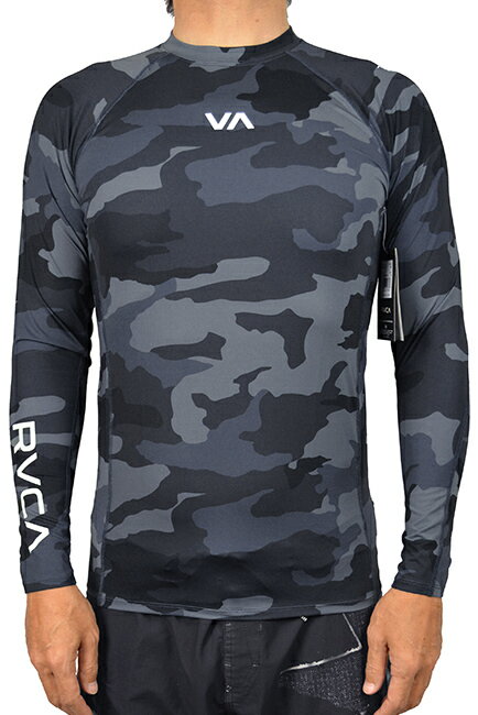 RVCA ルーカ RVCA SPORTS L/S ラッシュガード SPORT RASHGUARD 長袖 ラッシュガード 紫外線対策 サーフィン SURFING