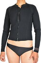 【セール】SISSTREVOLUTION シスタエボリューション SUMMER SEAS 1mm L/S JACKET レディース 長袖 タッパー ウェットスーツ サーフィン SURFING