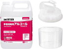 SARAYA サラヤ 手指消毒用アルコール アルペット手指消毒用α（アルファ） 5L カップ&ノズルセット 【指定医薬部外品】