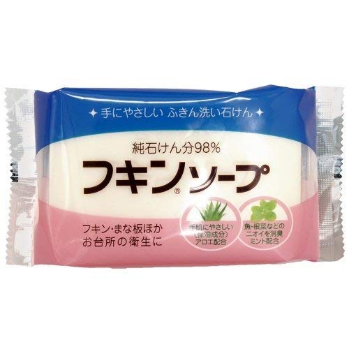 【まとめ買い】石鹸キッチン石けんフキンソープ135g ×3個