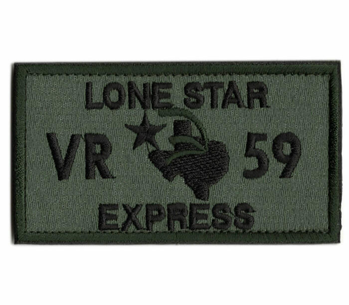 米軍グッズ ワッペン アメリカ海軍 U.S.NAVY 厚木航空基地 LONESTAR EXPRESS VR-59 ショルダーパッチ 「燦吉 さんきち SANKICHI」