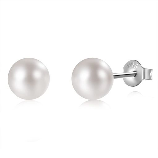 SW.JEWEL 大粒真珠 パールピアス 18金張り シルバー925 金属アレルギ 925 SILVER 5mm/6mm/8mm/10mm ホワイト系 金属アレルギー アレルギーフリー 18k 真珠 ピアス イヤリング パ-ル あこや 本真珠 冠婚…