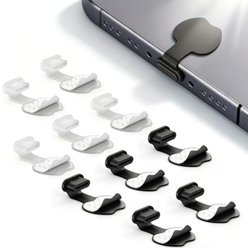 Type-C コネクタカバー 【10個セット】Type-C紛失防止一体防塵キャップ USB-Cポート保護カバー