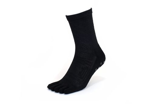 【商品】:プロノンスリップフットボールソックス1足 【サイズ】:M (24.5〜26.5cm) / L (27.0〜29.0cm) ✅滑りを防ぐための二重滑り止め、プロノンスリップ(内側と外側) ✅吸収速乾性を備えたバイオマックスと伸縮性に優れたロイカファイバーを使用 ✅5本指タイプ / 先丸タイプの中から選択