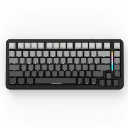 MAMBASNAKExATTACK SHARK M86 ゲーミンッグキーボード ワイヤレス メカニカルキーボード 75% 英語配列 RGBバックライト ガスケット構造 いい打鍵音 3モード接続(Bluetooth/2.4G/USB-C) 4000mah