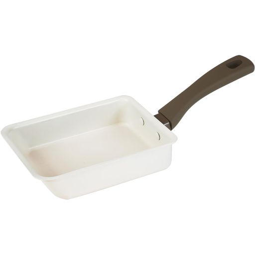 Other - 和平フレイズ玉子焼き卵焼き13x18cmIH対応ガスエッグパンフライパンPFOAフリーふっ素樹脂加工白ホワイトアイボリーララッテ・スルルRB-3091