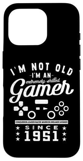 iPhone 16 Pro I’m Not Old I’m A Skilled Gamer - 1951 - ビデオゲーム - ゲーミング スマホケース