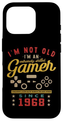 iPhone 16 Pro I’m Not Old I’m A Skilled Gamer - 1968 - ビデオゲーム - ゲーミング スマホケース