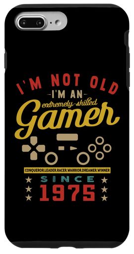 iPhone 7 Plus/8 Plus I’m Not Old I’m A Skilled Gamer - 1975 - ビデオゲーム - ゲーミング スマホケース