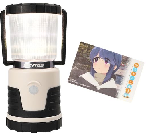 GENTOS(ジェントス) ゆるキャン△コラボ LED ランタン 志摩リン オリジナルステッカー入り 【明るさ450ルーメン/実用点灯18時間/防滴】 単3形電池6本使用 エクスプローラー EX-RN36D