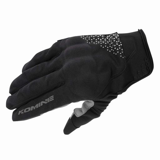 コミネ(KOMINE)バイク用グローブプロテクトメッシュグローブ-ブレイブBlack/DeltaGreLGK-1831049春夏秋向けメッシュ素材