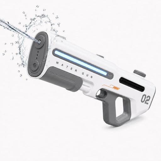 【精巧なディテールデザイン】: この水鉄砲は、先進的な電動駆動システムを採用しています。トリガーを引くたびに、リアルでパワフルな反動を体感できます。一体成型デザインにより、表面は滑らかで美しく、細部にまでこだわったデザインは、見る人を魅了します。 【超長距離】: 強力なモーターを搭載し、8~10メートル、あるいはそれ以上の射程距離を実現。水を入れたら、トリガーを引くだけで水が噴射され、近距離から遠距離まで様々な水遊びで優位に立ち、大人も子供も楽しめます。 【簡単設置・操作】: お子様でも簡単に操作できます。複雑な設置作業は一切不要。電池をセットし、水タンクに水を入れるだけ。あとはトリガーを力強く引くだけで、水が勢いよく噴射されます。非常にシンプルで素早く使用できます。 【耐久性と快適な使い心地】: 高品質のABS素材を使用しているため、頑丈で耐久性があり、防水性にも優れています。水鉄砲本体を水に浸けて直接水を補充することもできますし、給水口を開けて直接水を補充することもできます。大容量の内蔵水タンクは、遊びに必要な水量を十分に確保できます。