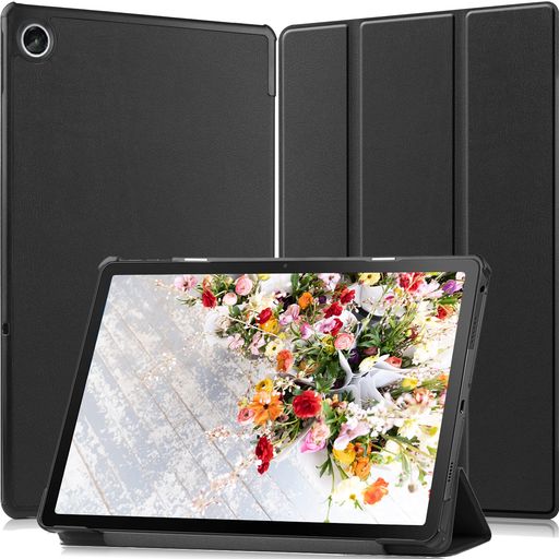 Rakuten - FOR LAVIE Tab T10 T1075/EAS PC-T1075EAS ケース タブレット ケース 新型 M10 Plus (3rd Gen) 10.6インチ カバー スタンド機能付き 保護ケース 三つ折 マグレット開閉式 薄型 超軽量