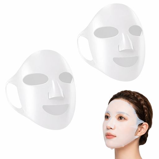 【高密着シリコンでしっかり保湿】 シリコンマスクは顔にぴったりフィットし、密閉状態をキープ。美容液の蒸発を防ぎ、角質層までうるおいを届けて保湿効果を高めます。 【3D設計&amp;耳掛けでズレ防止】 立体構造とやわらかい耳掛け付きでしっかり固定。シートマスクの上から装着することで落下を防ぎ、快適にケアできます。 【繰り返し使えるエコ設計】 柔らかいシリコン素材を採用し、水洗いで簡単にお手入れ可能。繰り返し使えて経済的、清潔に長く使えます。 【パック効果をしっかりサポート】 シートマスクやクリームの上から使うことで密着度アップ。美容成分の浸透をサポートし、スキンケア効果を引き上げます。 【入浴中やながら美容に便利】 入浴中や家事・リラックスタイムにも使用可能。動いてもズレにくく、自宅で手軽にフェイスケアが続けられます。