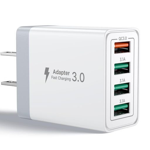【PSE認証済みで安心・安全】: Aioneusの本USB充電器(QC3.0対応 高速充電 ACアダプター)は、日本のPSE認証に加え、UL・FCC・CE・CCC・RoHSなど主要国際規格も取得。過電圧、過電流、過熱、短絡からの多重保護回路を内蔵し、急速充電でありながら常に安全な充電を提供する電源アダプターです。 【4ポートUSBコンセントで同時充電】: QC3.0ポート1口(最大18W)とスマート充電ポート3口(各5V/3.1A Max)を備えた4ポート USB充電器。スマートフォン充電器として、スマートフォン、タブレット、イヤホンなど4台の機器を同時に充電可能。インテリジェントな電力配分で、接続する機器に応じて最適な電流を自動供給するスマート充電を実現する充電器です。 【コンパクト軽量で旅行に最適】: 従来のAC充電器(ACアダプター)よりはるかにコンパクトで軽量。家庭・オフィスのコンセントにすっきり収まり、AC100V-240V広範囲電圧対応で旅行・出張にも便利なUSB電源 アダプター(USBアダプター)です。