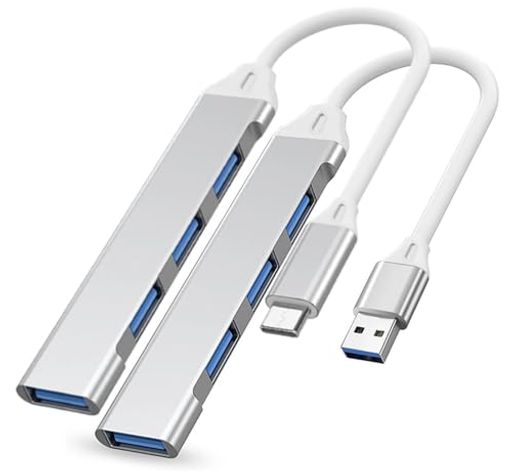 4-in-1多機能ハブ(2個セット) USB-A/USB-Cどちらでも使えるため、旧型から最新機種まで幅広く対応。 高速データ転送 大容量ファイルの移動もスムーズで、仕事・写真・動画にも便利。 多デバイス対応 MacBook、Windows PC、iPads、iPhones 15/16シリーズ、Galaxy、Xperia、Switch など人気デバイスと互換性抜群。 コンパクト&amp;軽量設計 ポーチやポケットに簡単収納、外出先の接続需要に最適 即プラグ&amp;プレイ ドライバー不要、差し込むだけで簡単に使用開始。