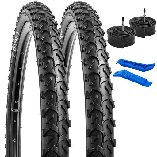 YunSCM 2本セット,26 2.125 タイヤ,26x2.125 57-559 自転車タイヤ+26x1.75/2.125 ...