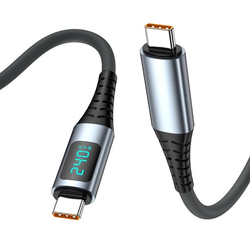 Type C USB3.2 充電ケーブル【PD急速充電 240W 】USB3.2 充電ケーブル 20Gbps高速 4K@60Hz映像出力/USB3.1/3.0/2.0 高速転送 Mac Studio Macbook iPad mini