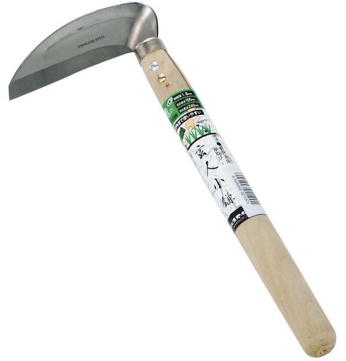サイズ:頭/105mm、柄/240mm 草の種類:柔らかい草 刈り方分類:草削り、草取り、間引き 生産国:日本
